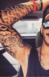 Cloud Sleeve Men Tattoo