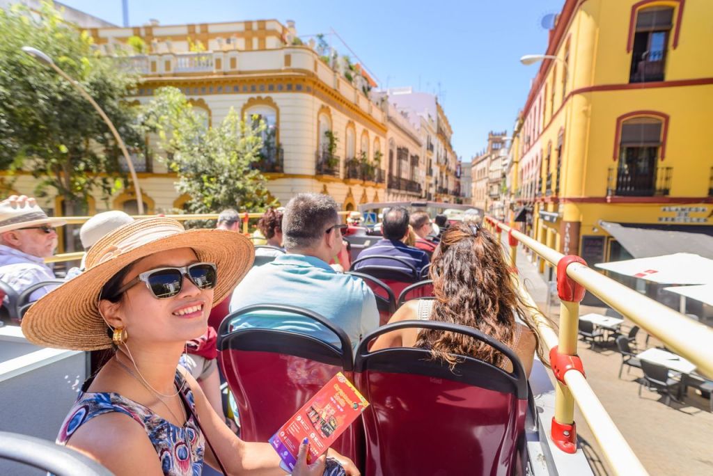 Seville: 24/48-Hour Hop-On Hop-Off Bus Ticket