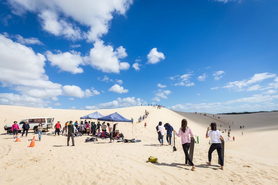 Port Stephens: Unlimited Sandboarding & 4WD Sand Dune Tour
