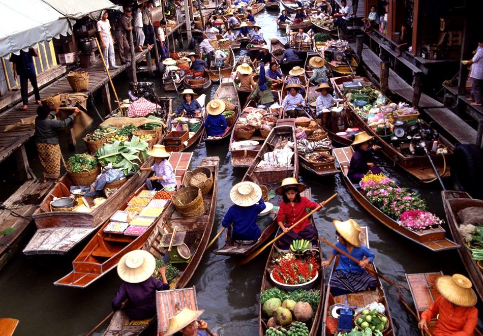 Damnoen Saduak Floating Market 6-Hour Tour