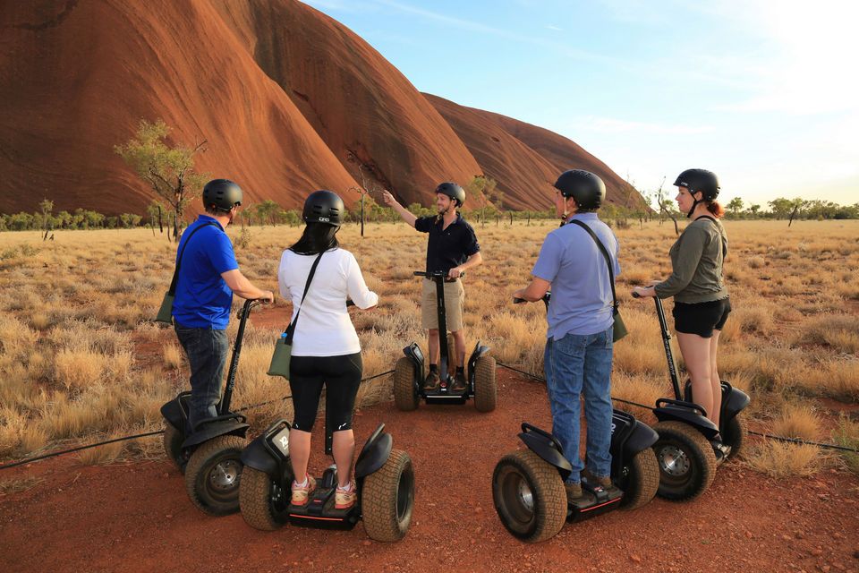 Uluru Base Segway Tour & Mutitjulu Waterhole with Transfers