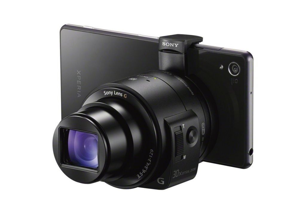 Sony QX30 Smartphone Attachable Lens Style Camera