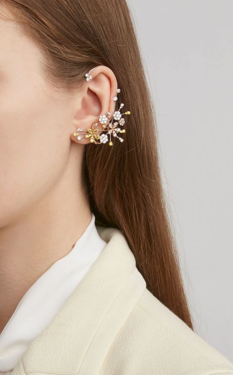 David Morris Cherry Blossom Earrings