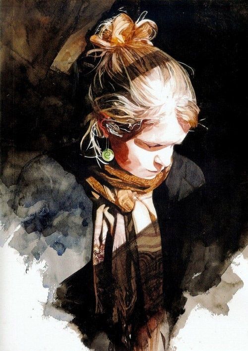 Shade By Cherrylou Enriquez, Watercolor Painting