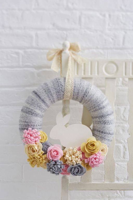 13 DIY Easter Wreaths You'll Want To Keep Up All Spring