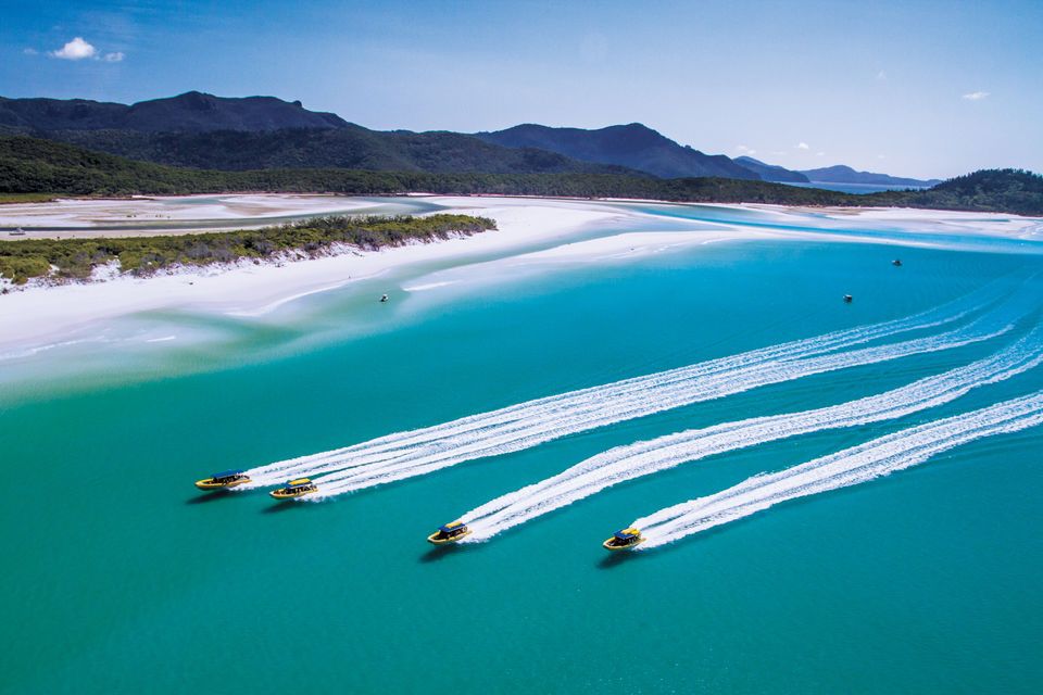 Whitsundays Ocean Rafting Tour: Snorkel, Walk & Whitehaven