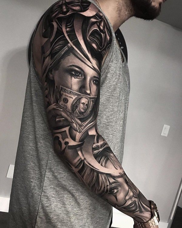 9 Realistic Tattoos by Greg Nicholson