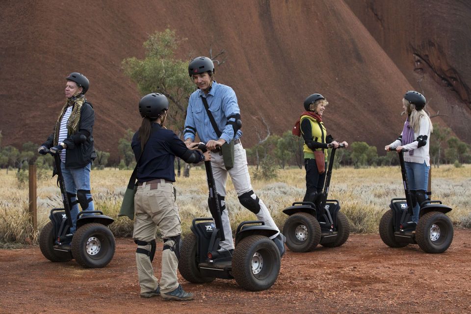 Uluru Base Segway Tour & Mutitjulu Waterhole with Transfers