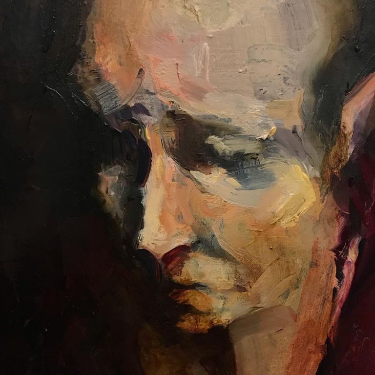 The Departed By Madeline Weibel, Oil Painting
