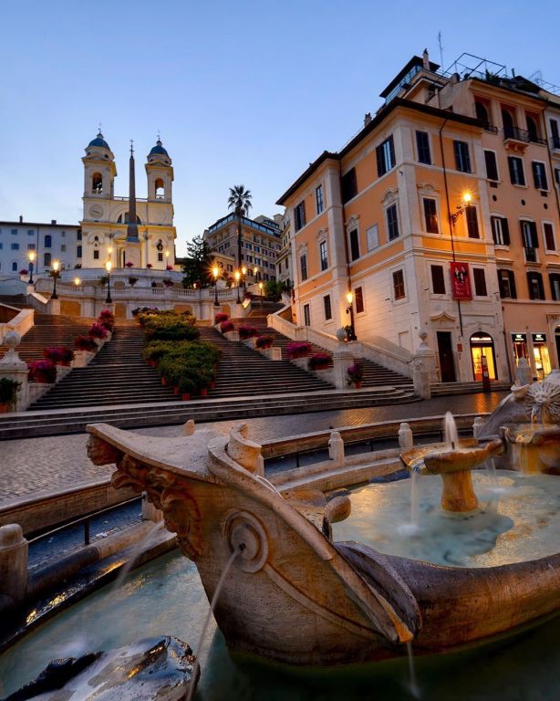 Spanish Steps, Palazzo Di Bolgna, Roma