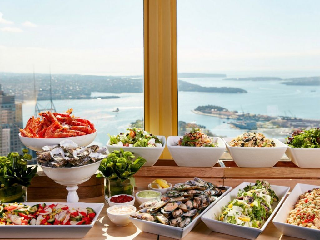 Sydney Tower Buffet Rotating Restaurant