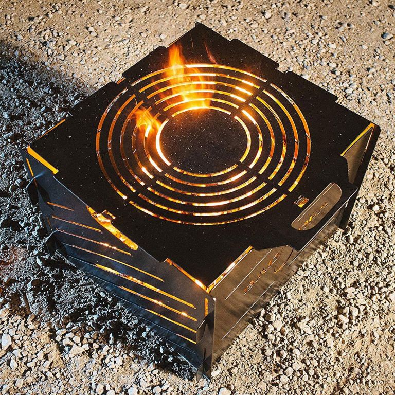 Pyro Cage 16-Inch Portable Fire Pit Camp Stove