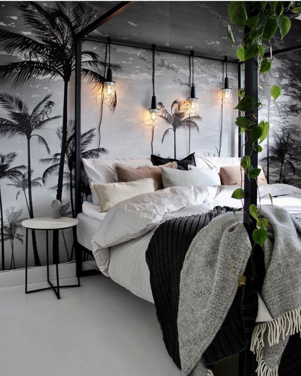 Black And White Bedroom