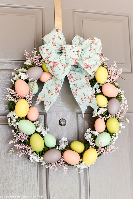 13 DIY Easter Wreaths You'll Want To Keep Up All Spring