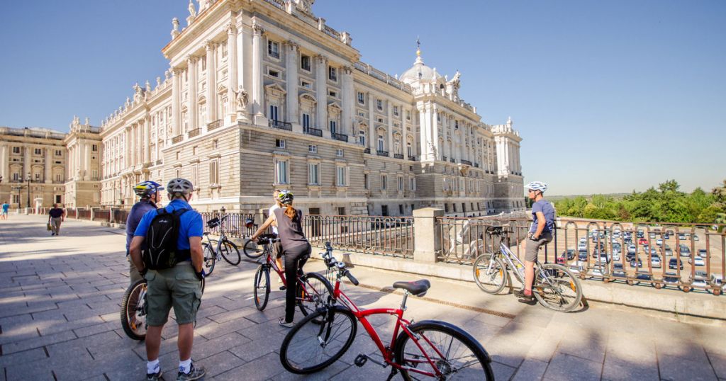 Scenic Madrid City Cycling Tour