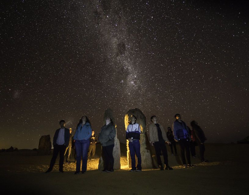 From Perth: Pinnacles Desert Sunset & Star-Gazing Tour
