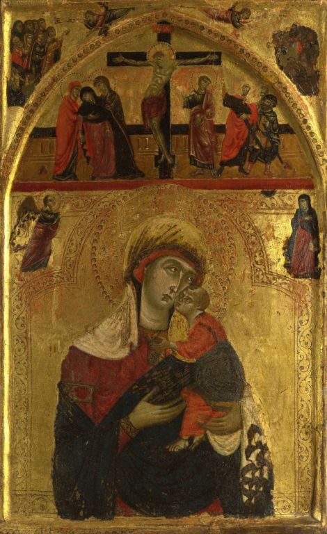 The Virgin and Child By Master Of The Clarisse