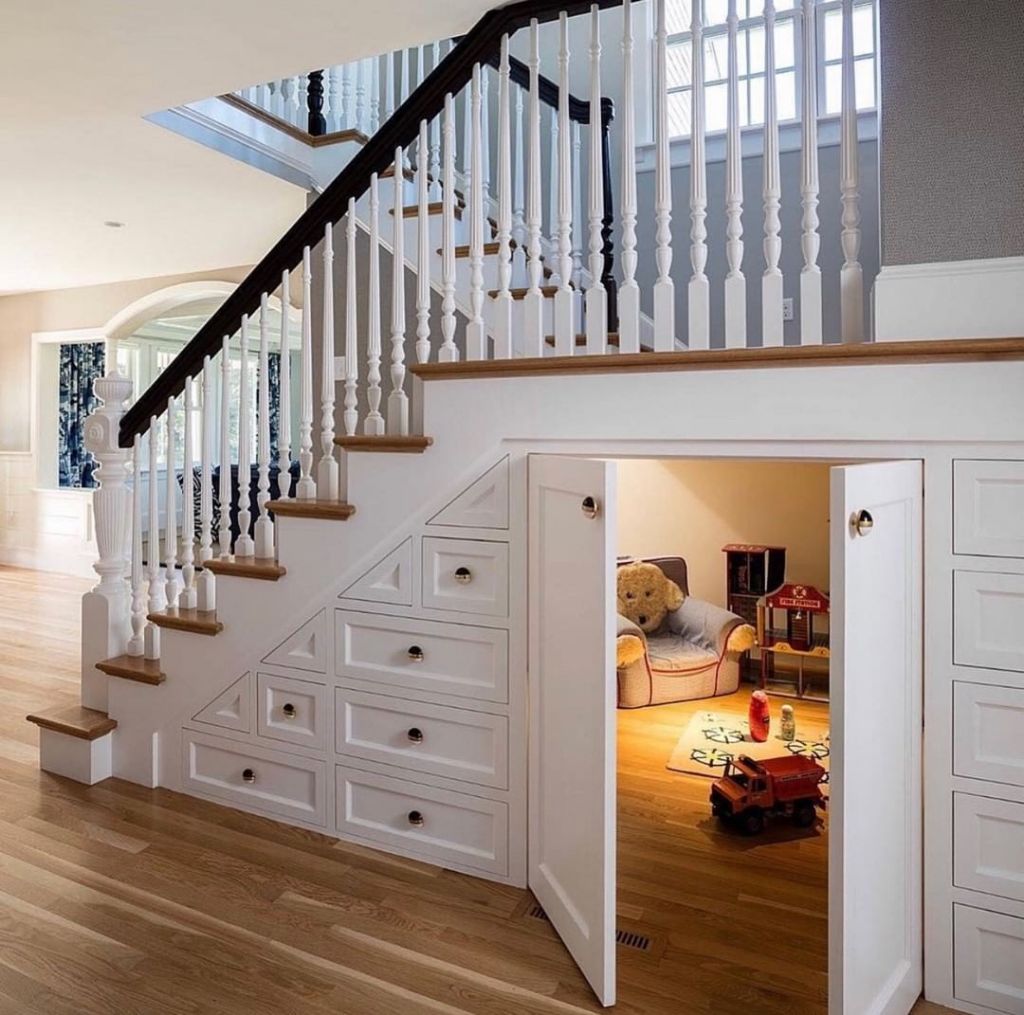 Under Stairs Playroom