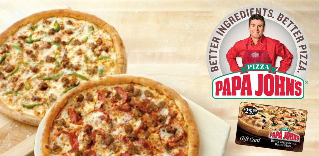 Papa John's Pizza Gift Card
