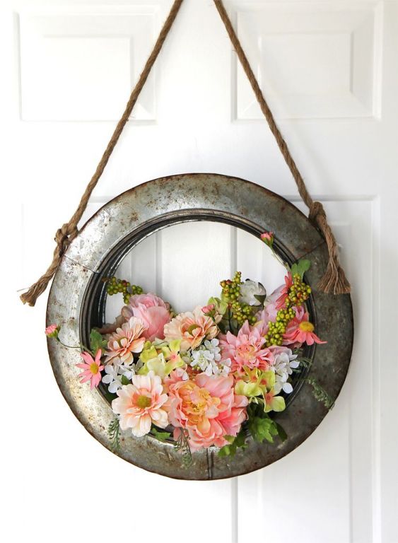 13 DIY Easter Wreaths You'll Want To Keep Up All Spring