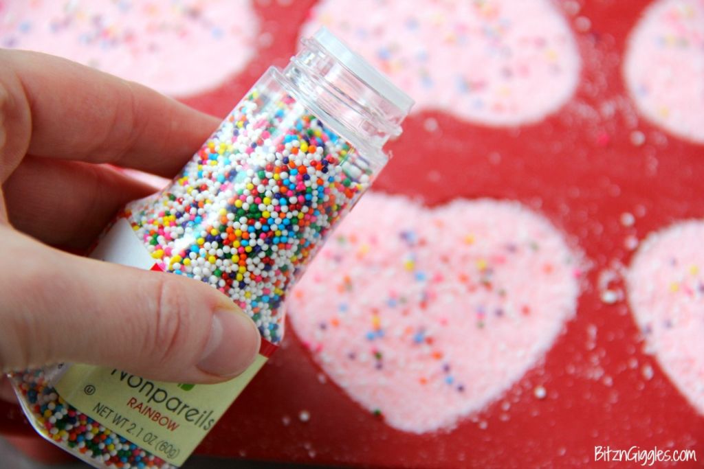 DIY Rainbow Sprinkle Bath Bombs