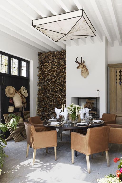 7 Gorgeous Backyard Fireplace Design Ideas