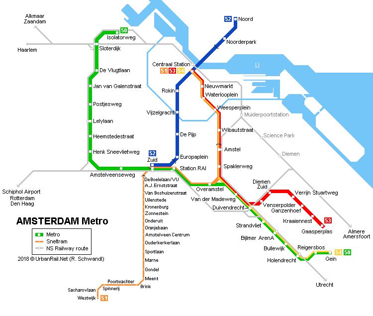 Amsterdam: Public Transport Ticket