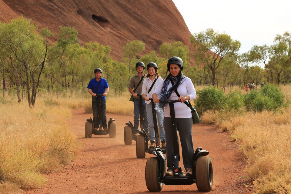 Uluru Base Segway Tour & Mutitjulu Waterhole with Transfers