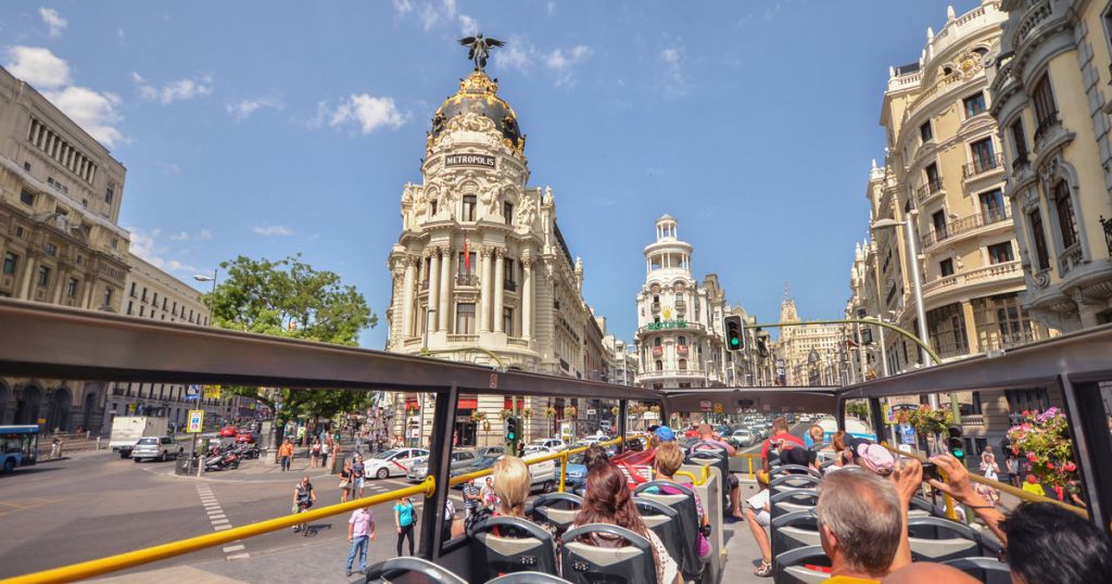 Madrid City Tour (Hop-On Hop-Off Bus Tour) 