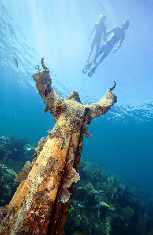 Christ Of The Abyss, Key Largo, Florida