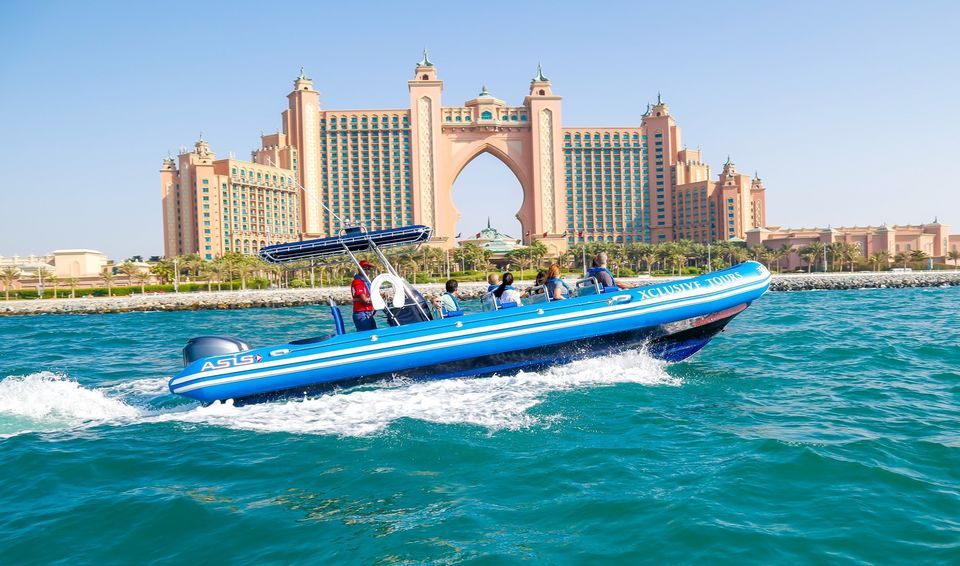 Dubai Speedboat Tour: Marina, Atlantis, Palm & Burj Al Arab