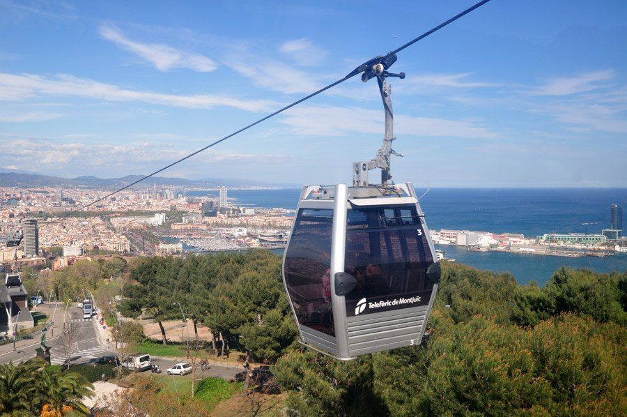 cable car trip barcelona