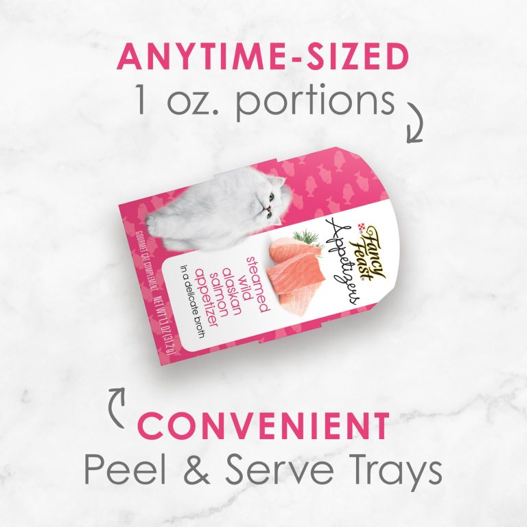 Purina Fancy Feast Appetizers Adult Wet Cat Food Complement Pet Shop 