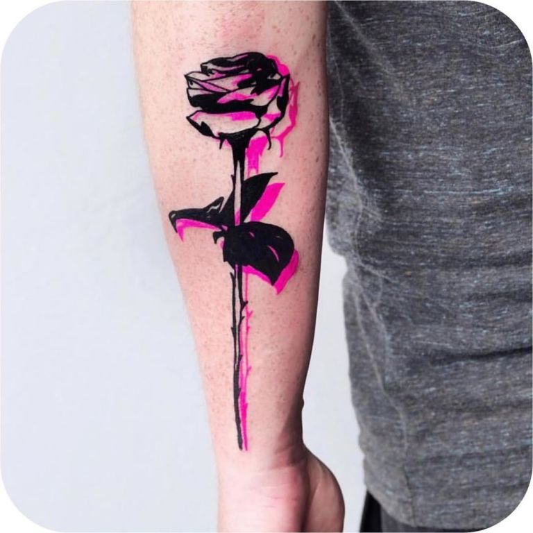 Rose Tattoo By Thewolfrosario