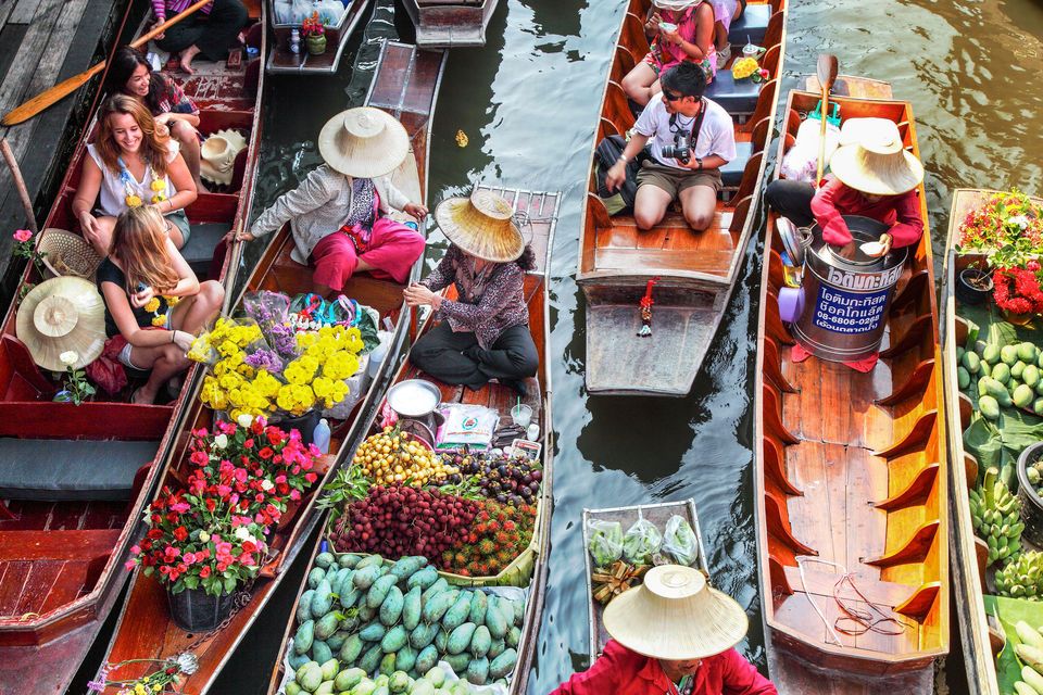 Damnoen Saduak Floating Market 6-Hour Tour