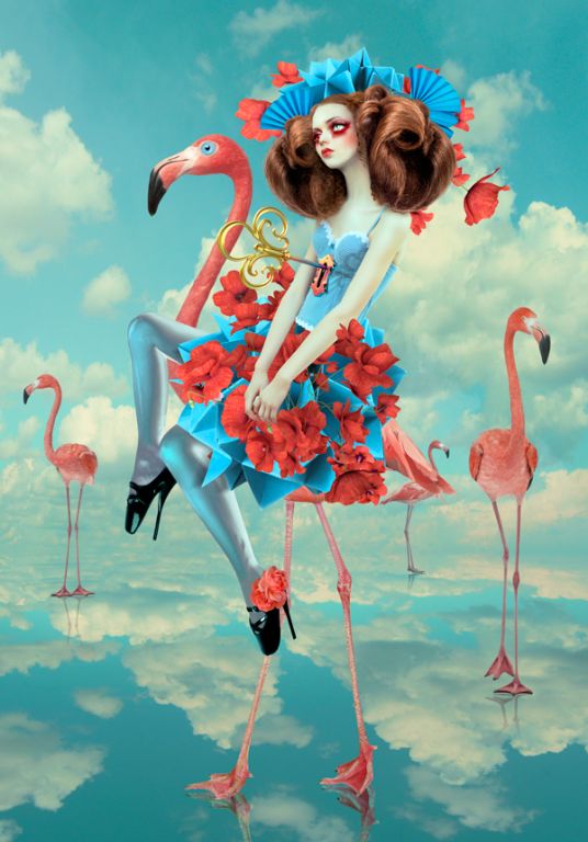 Lost in Wonderland by Natalie Shau, Digital Art