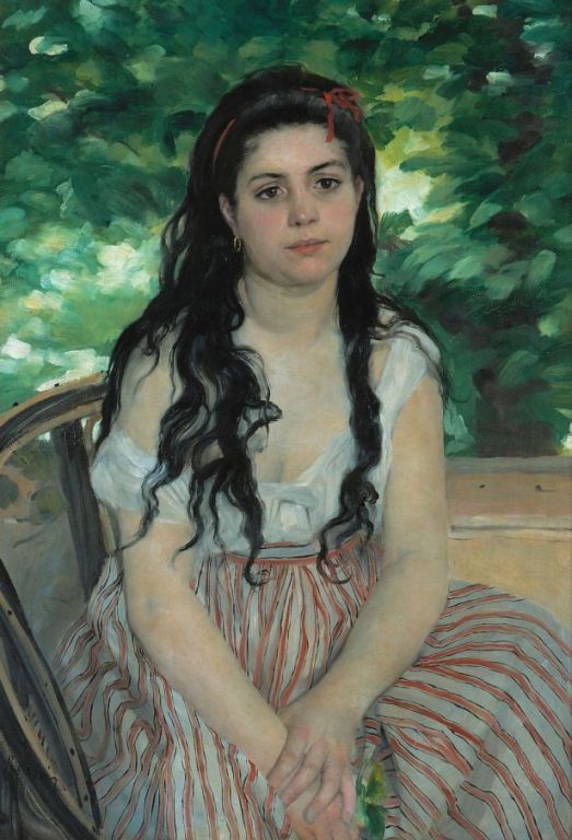 In Summer By Pierre-Auguste Renoir, Oil Painting