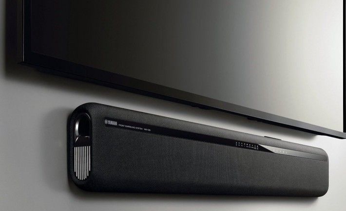 Yamaha YAS-106 Sound Bar with Dual Built-In Subwoofers 
