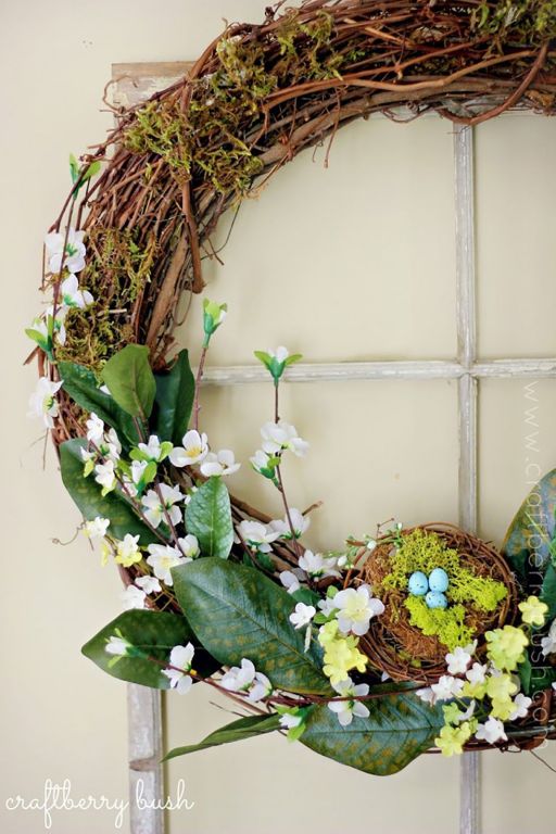 13 DIY Easter Wreaths You'll Want To Keep Up All Spring