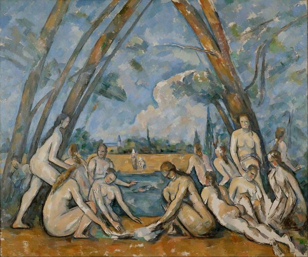 The Large Bathers By Paul Cézanne, Oil Painting