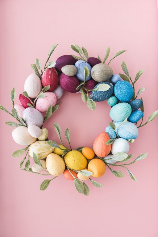 13 DIY Easter Wreaths You'll Want To Keep Up All Spring